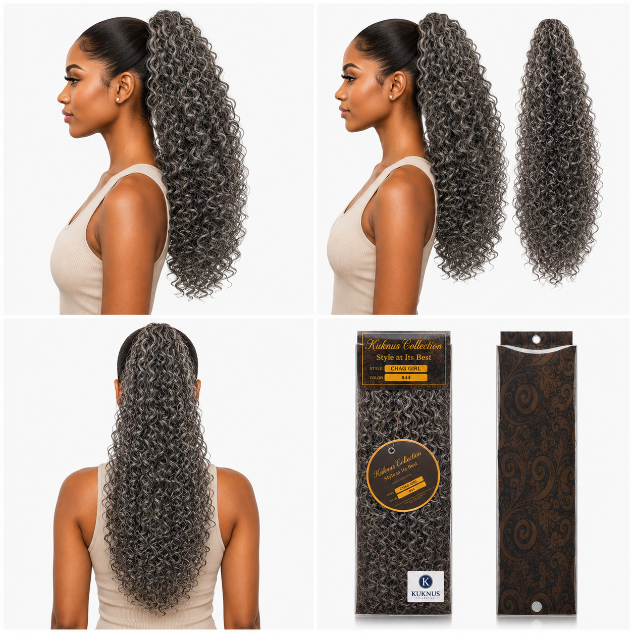 Kuknus Ponytail Style Chad Girl