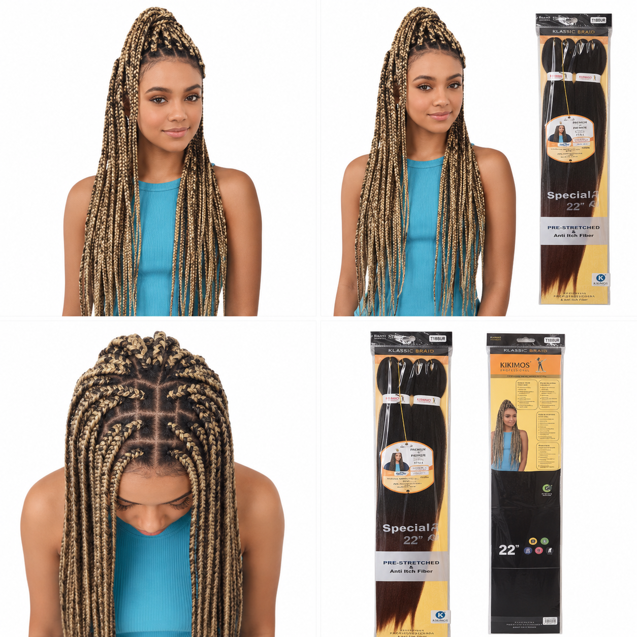 Kuknus Braids 2x Value Pack Pre-Stretched 26"