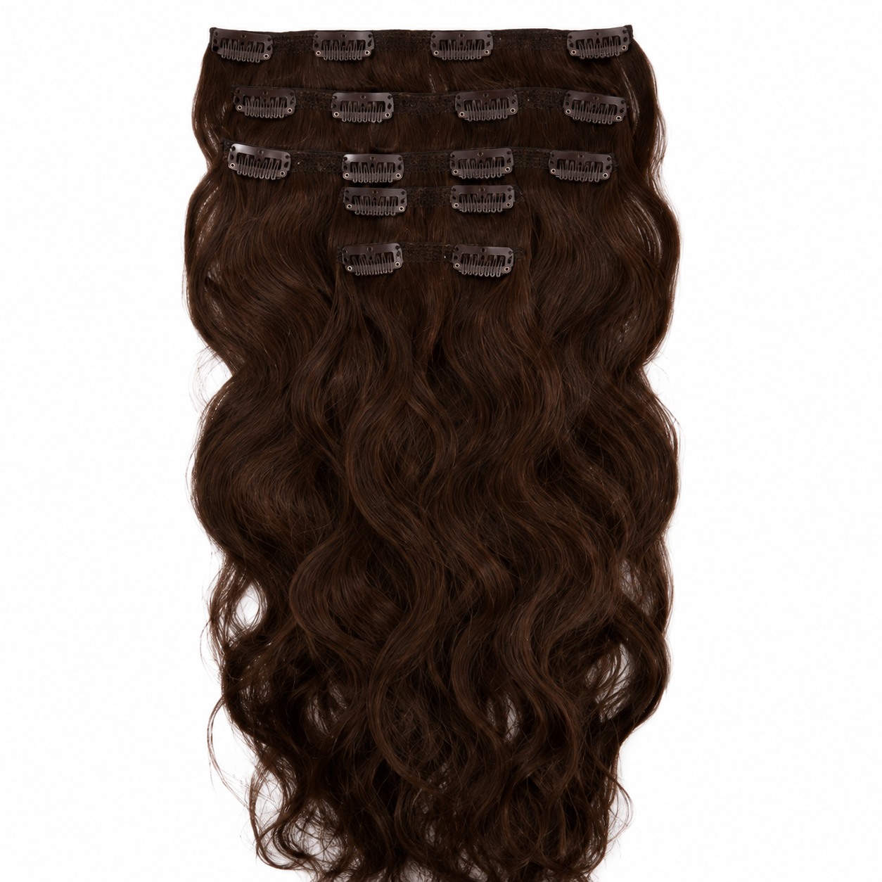 Darbro Doja Silk Press Body Wave Clip-In Synthetic Hair Extensions 24"