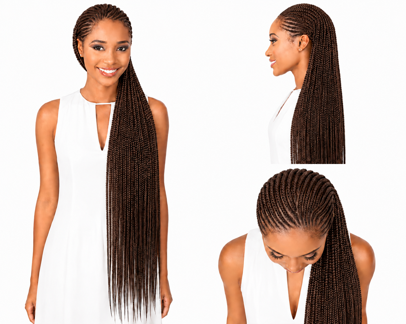 X-Pression Non-Stretched Synthetic Braids 82"