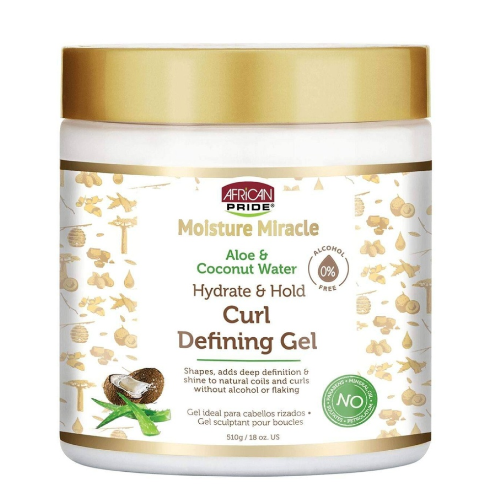 African Pride Moisture Miracle Curl Defining Gel 510g-Gel-Beauty and hair supply