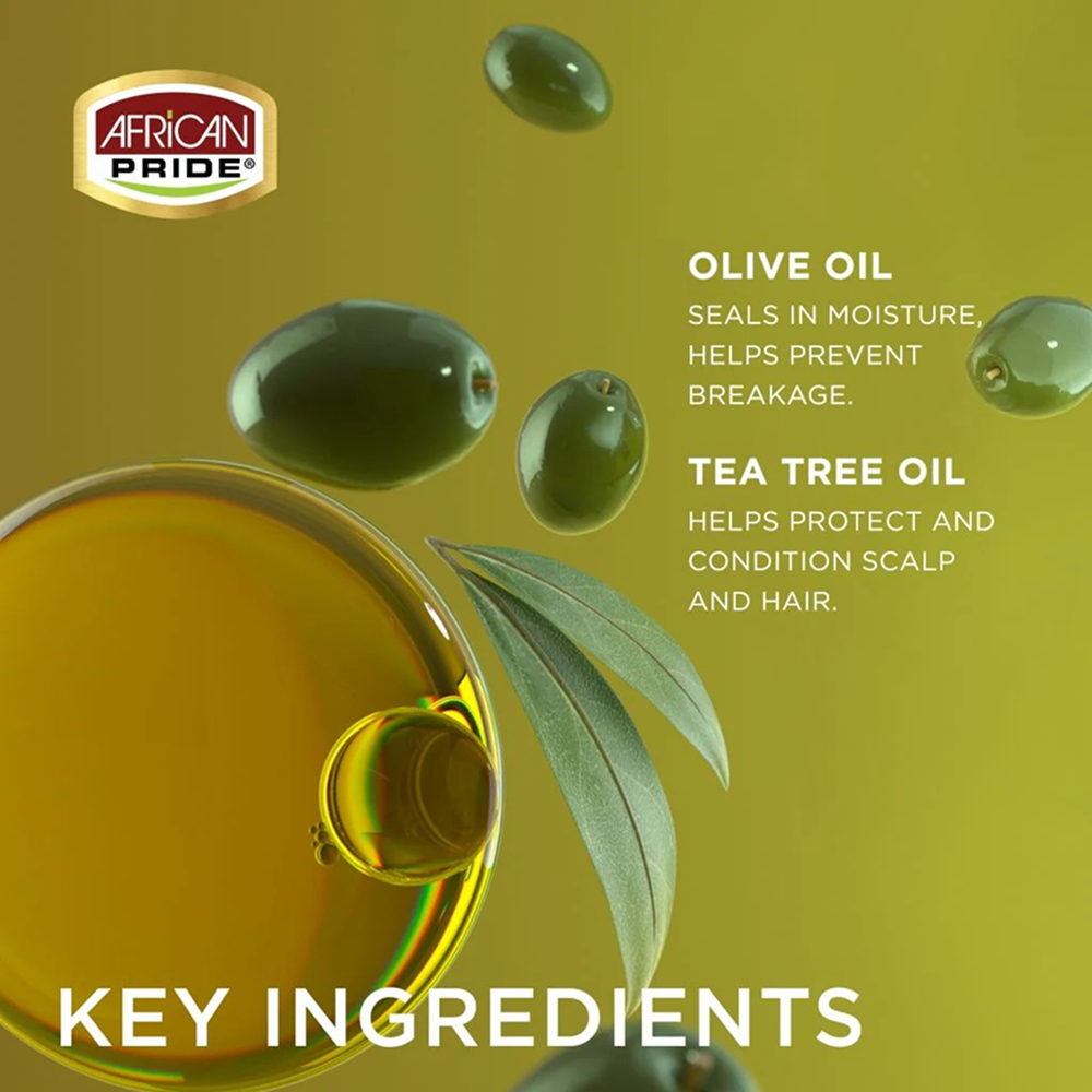 African Pride Olive Magical Growth Sheen 226g-Treatment-Beauty and hair supply