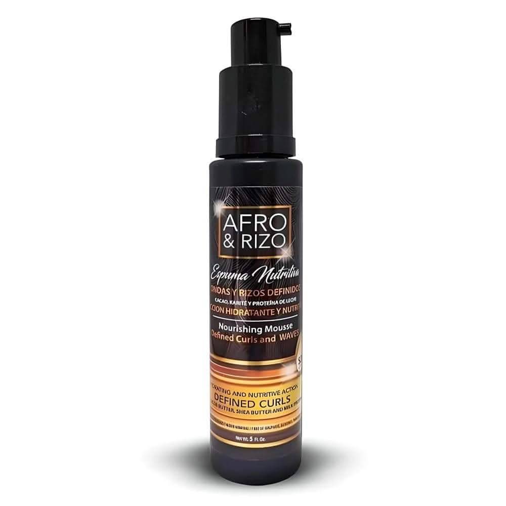 Afro & Rizo Nourishing Mousse 240ml-Styling Mousse-Beauty and hair supply