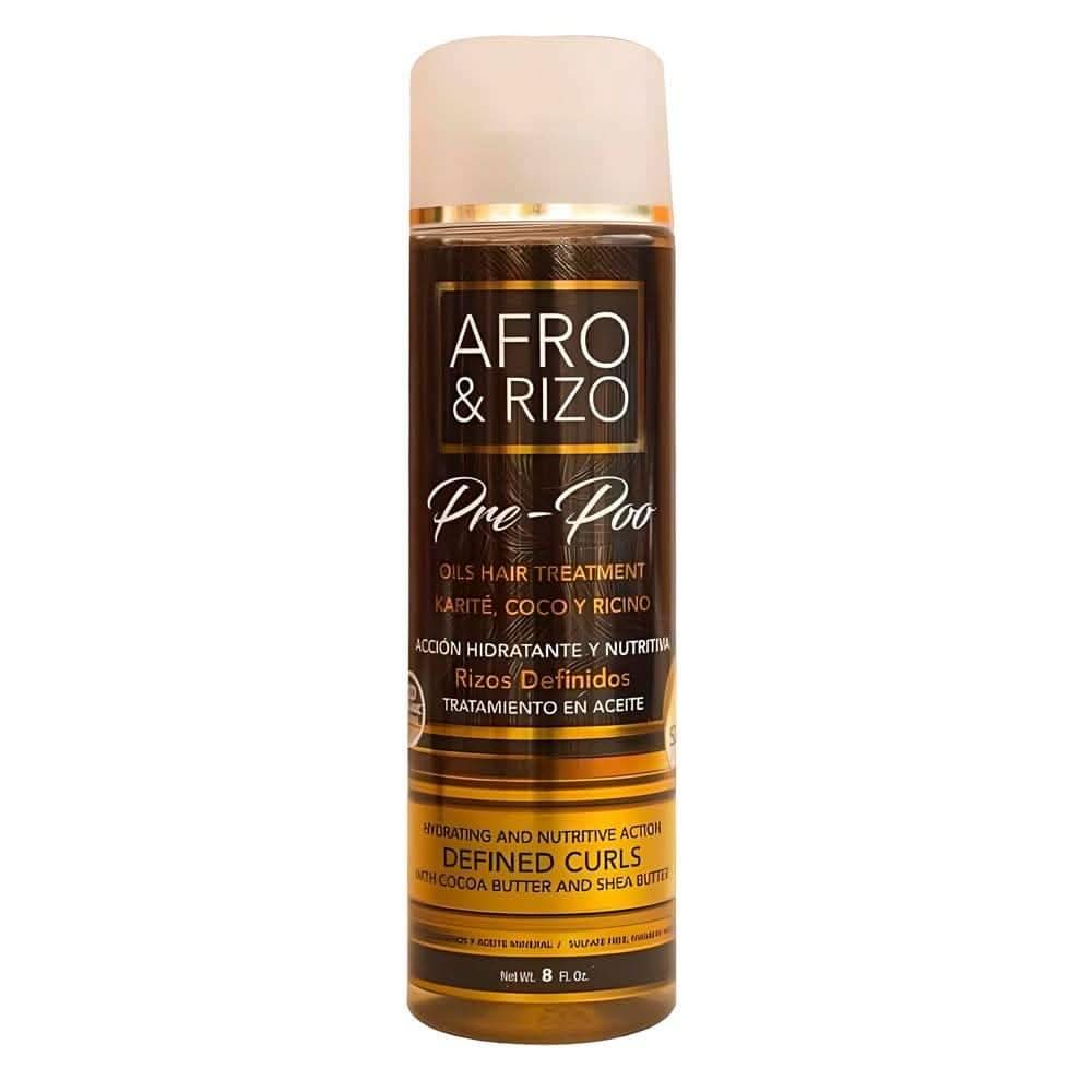 Afro & Rizo Pre-Poo 236ml-Hair Oil-Beauty and hair supply