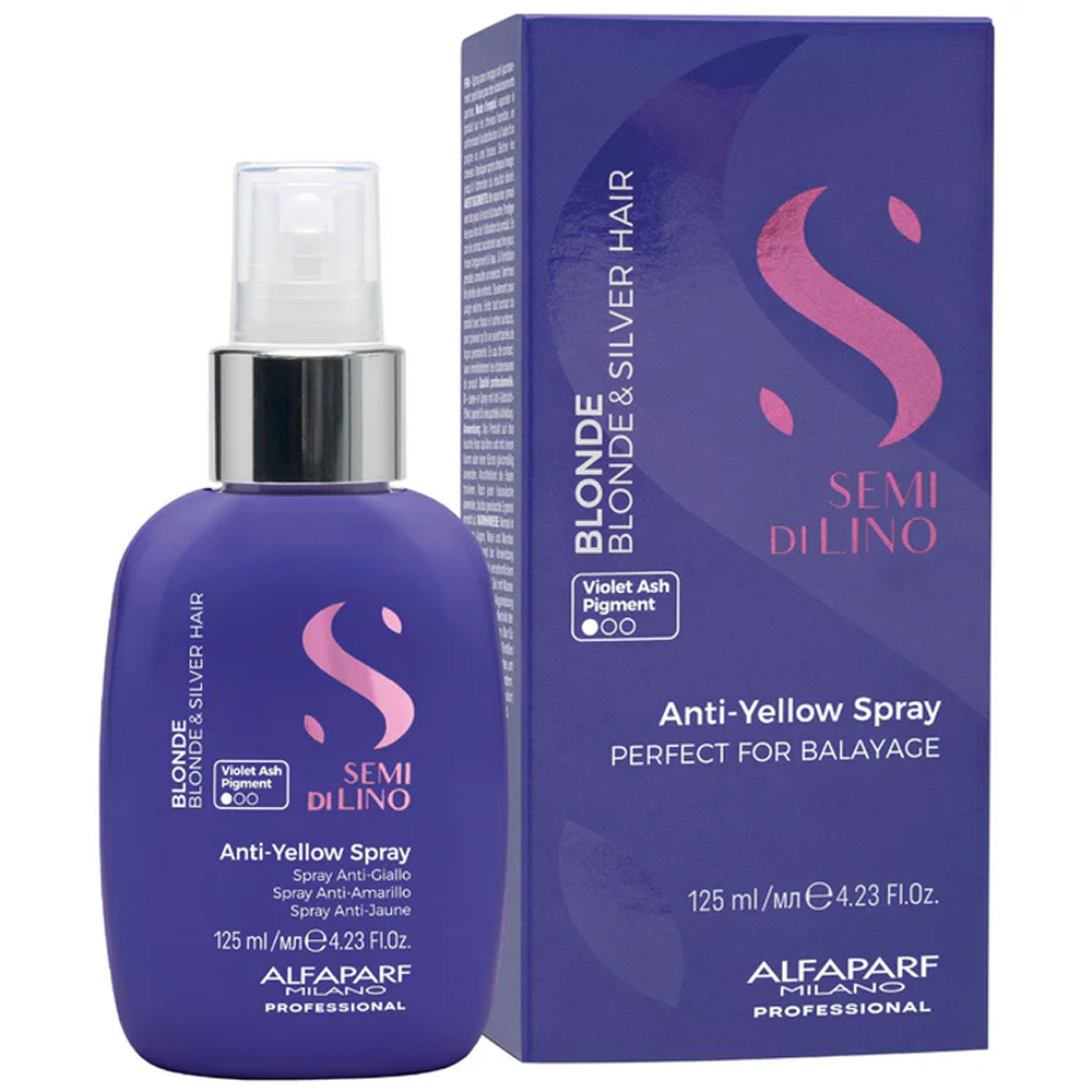 Alfaparf Sdl Blonde Anti-Yellow Spray 125ml-Hair Spray-Beauty and hair supply