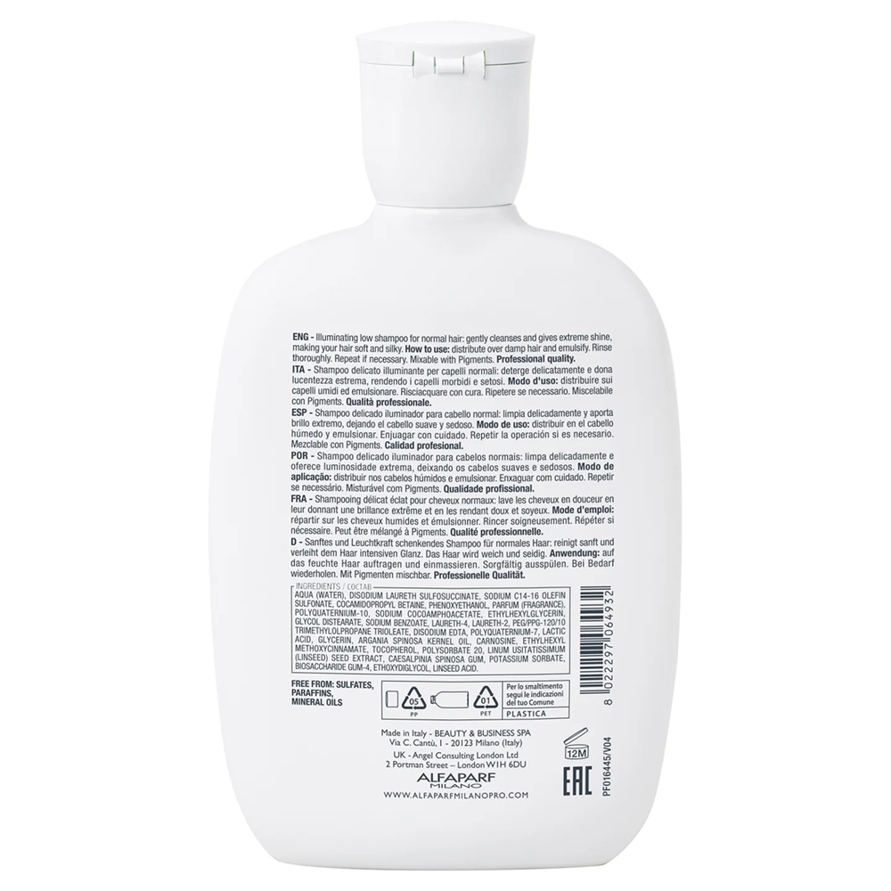 Alfaparf Semi Di Lino Diamond Illuminating Low Shampoo-Gentle Shampoo-Beauty and hair supply