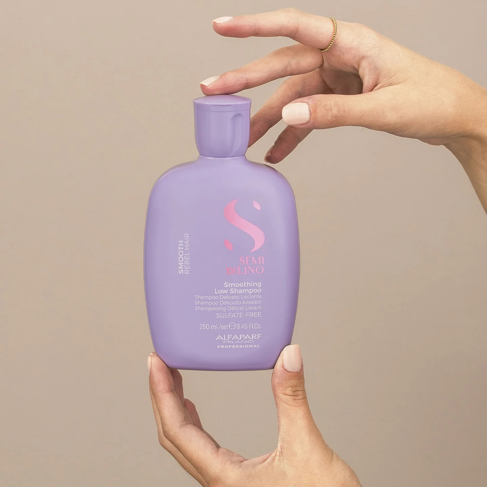 Alfaparf Semi Di Lino Smoothing Low Shampoo 250ml-Gentle Shampoo-Beauty and hair supply
