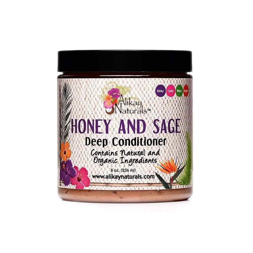 Alikay Naturals Honey And Sage Deep Conditioner Alikay Naturals 236ml-Moisturizing Conditioner-Beauty and hair supply