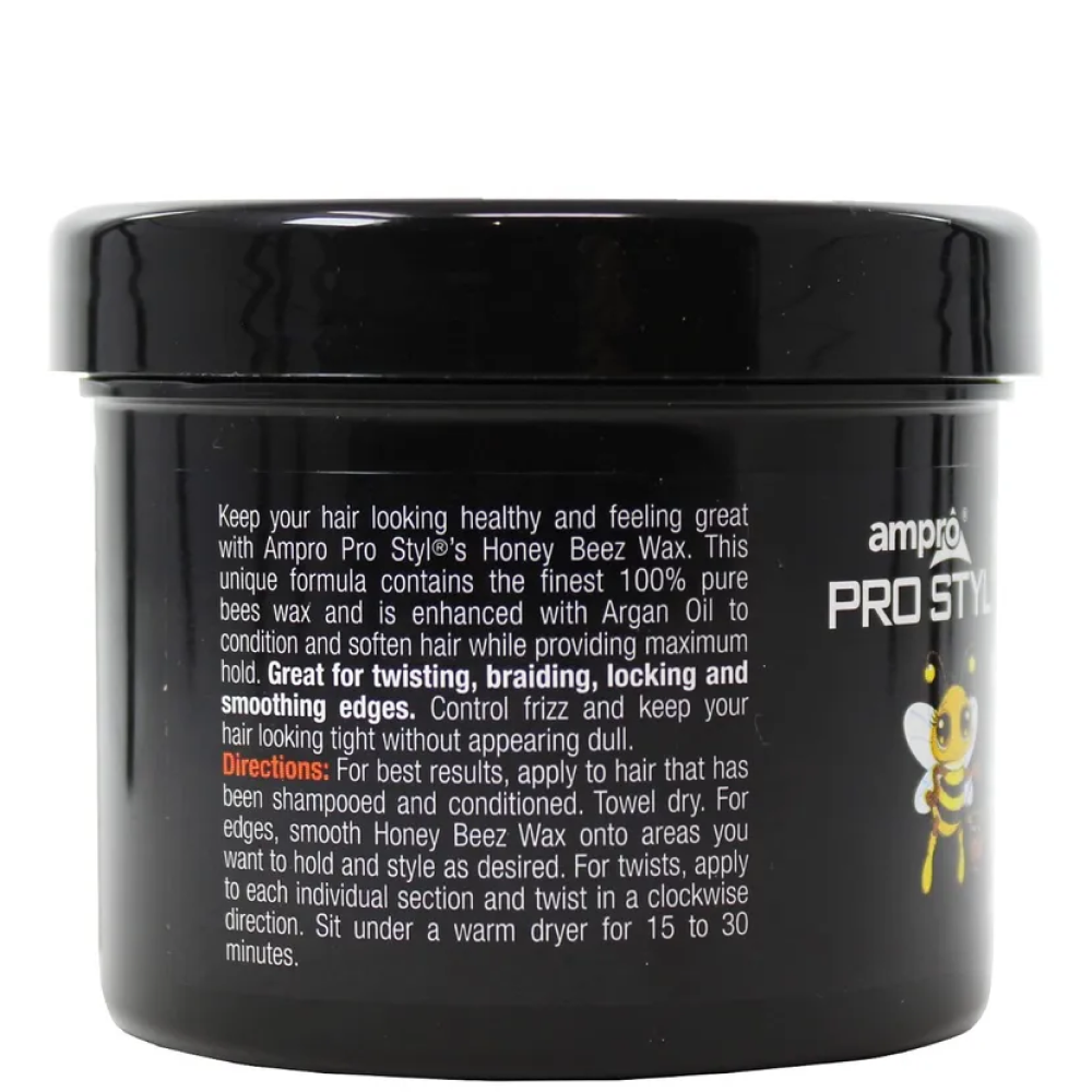 Ampro Honey Beez Black 4oz-All-Beauty and hair supply