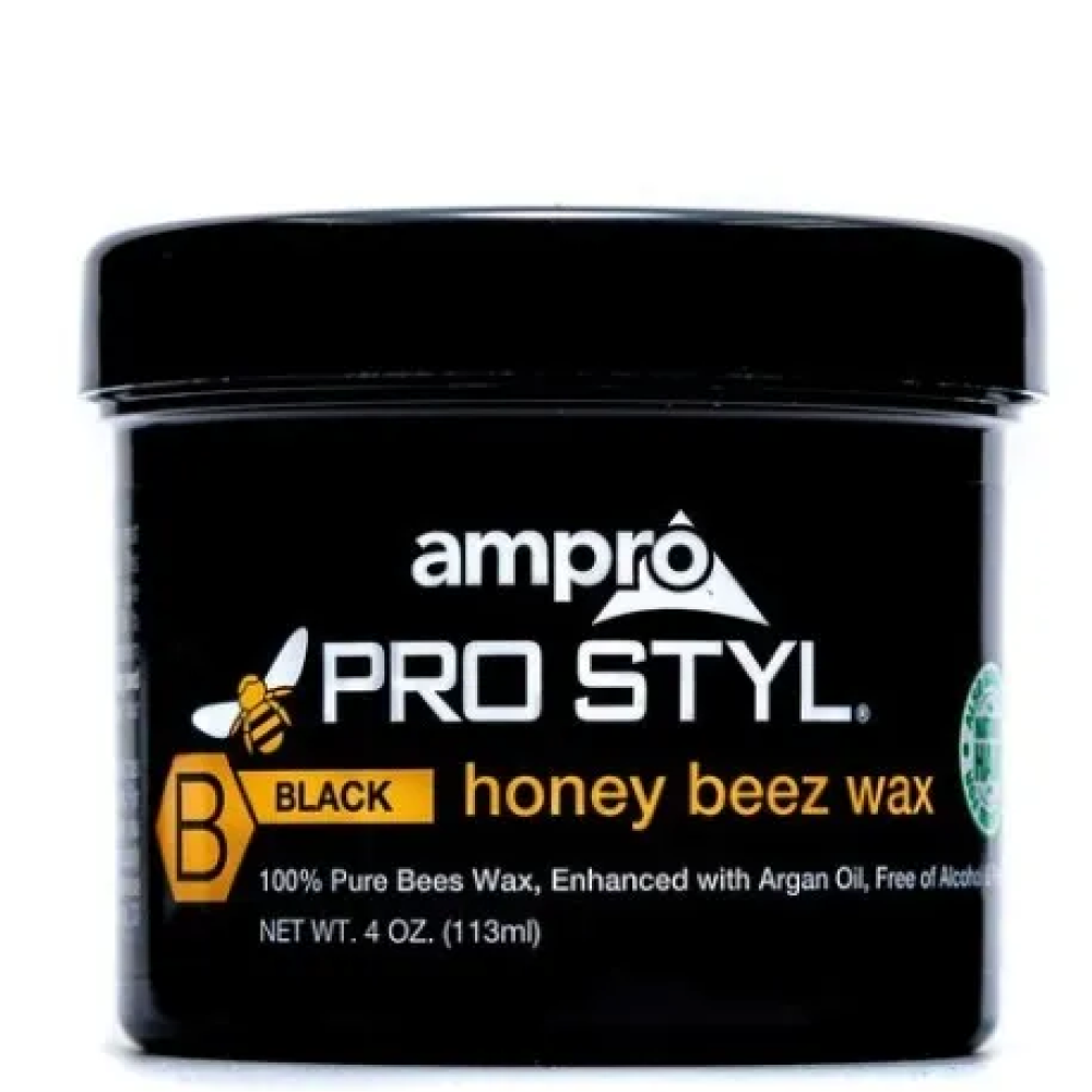 Ampro Honey Beez Black 4oz-All-Beauty and hair supply
