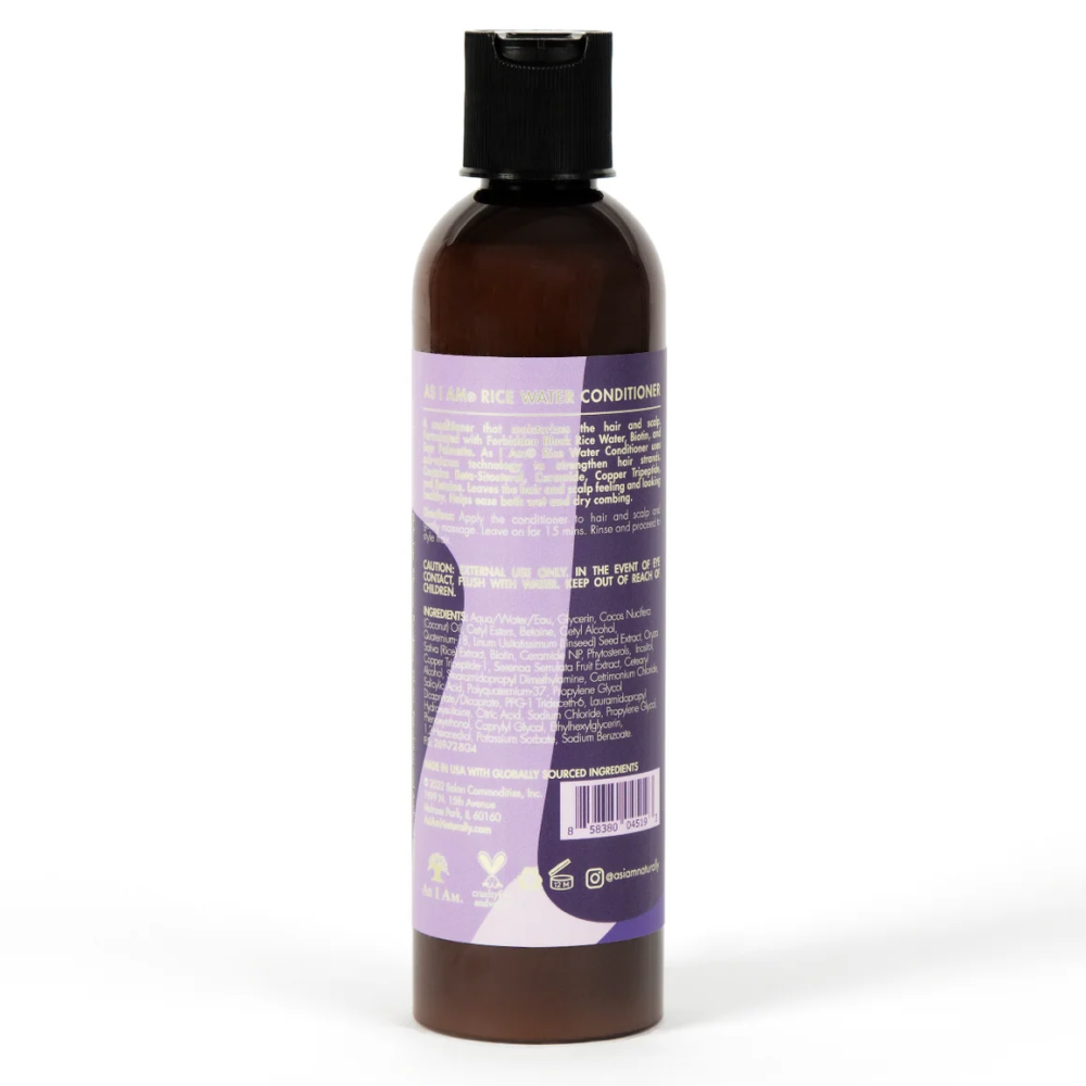As I Am Rice Water Conditioner 237ml-Moisturizing Conditioner-Beauty and hair supply