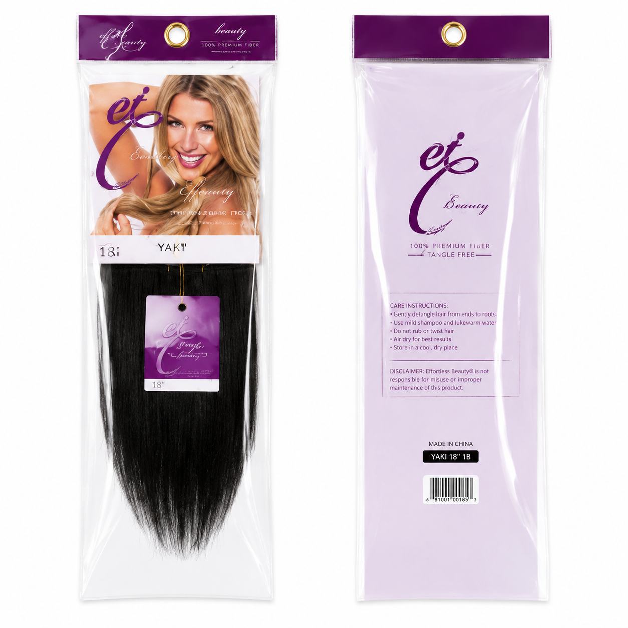 Ei Luxury 100% Unprocessed Virgin human hair Clip-in