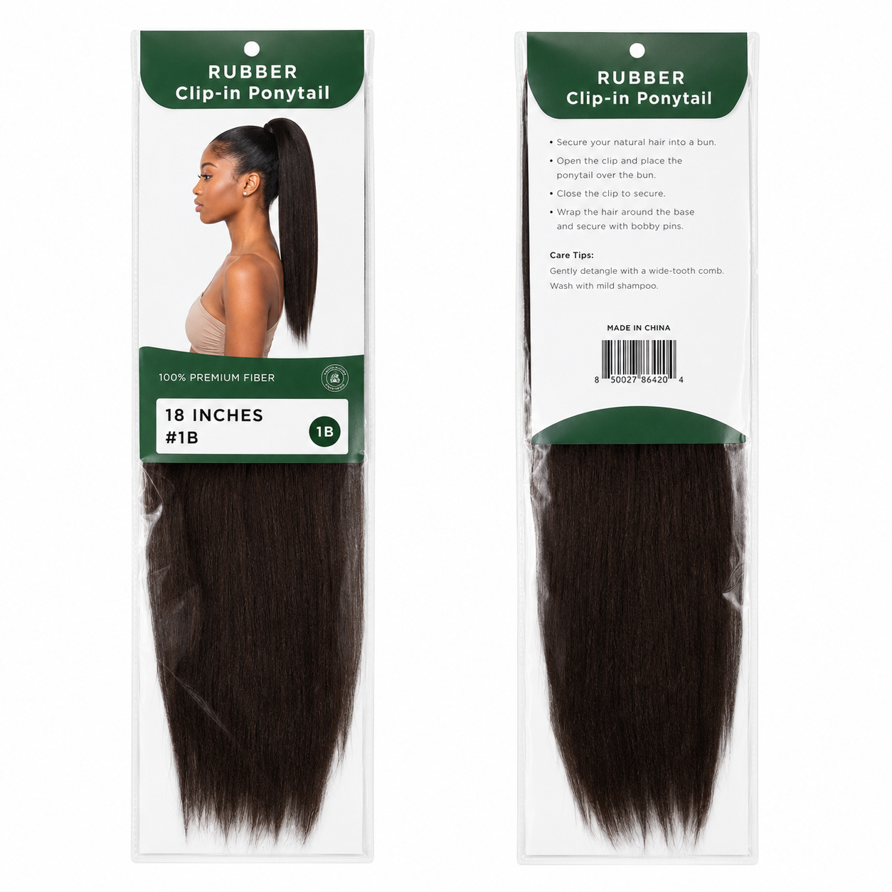 Kuknus Ponytail Style London Girl 18&