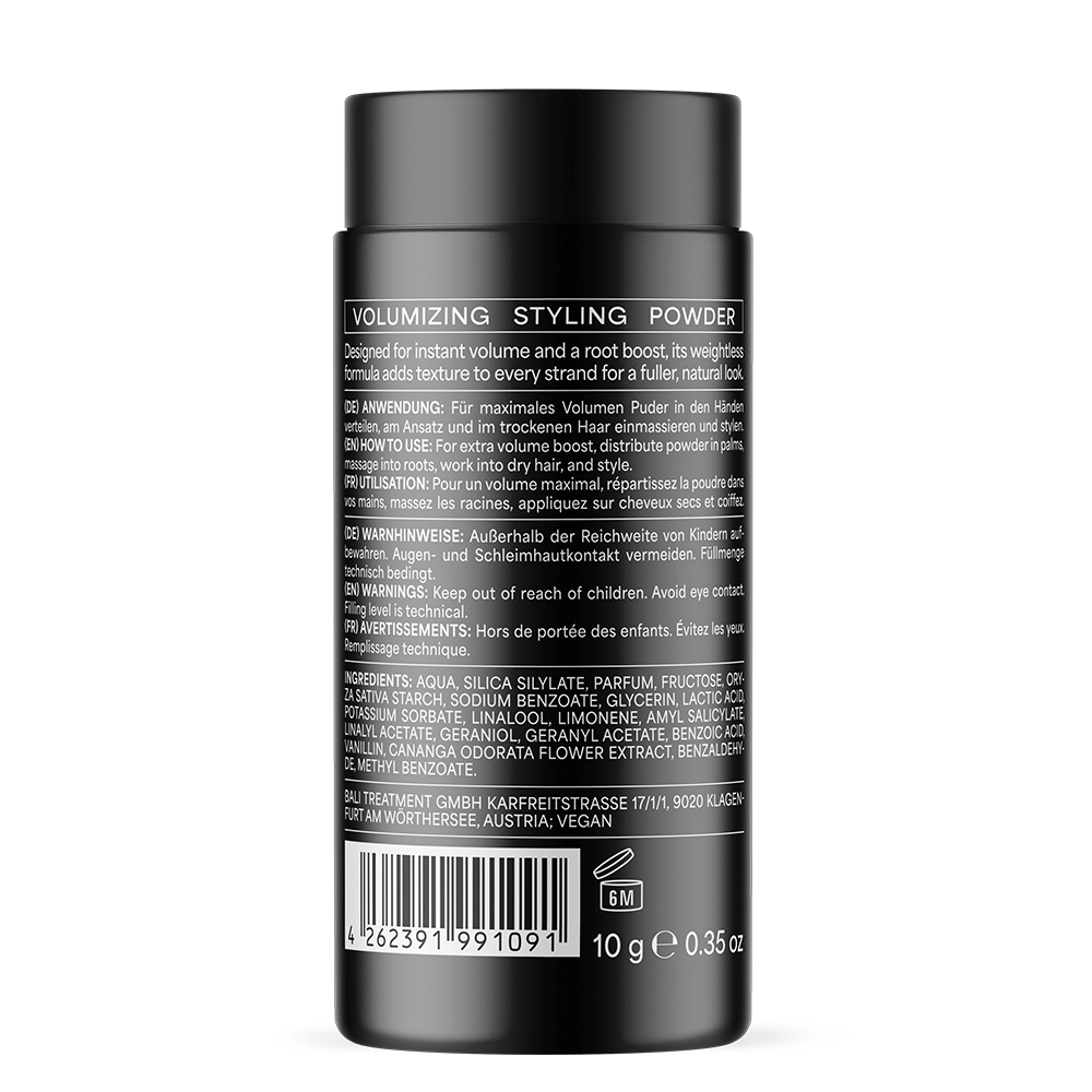 Bali Curls Bali Gents Volumizing Styling Powder 10g-Styling Powder-Beauty and hair supply