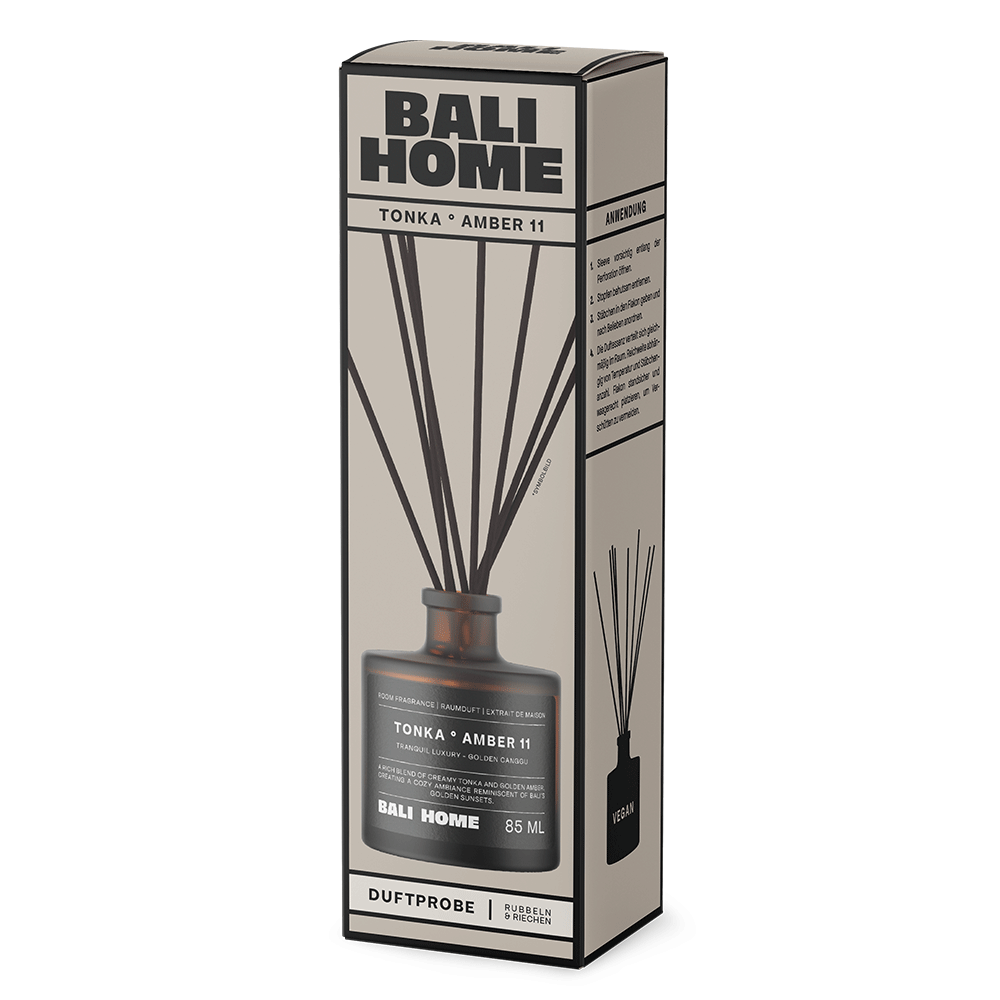 Bali Curls Bali Home TONKA ° AMBER 11 85ml-Reed Diffuser-Beauty and hair supply