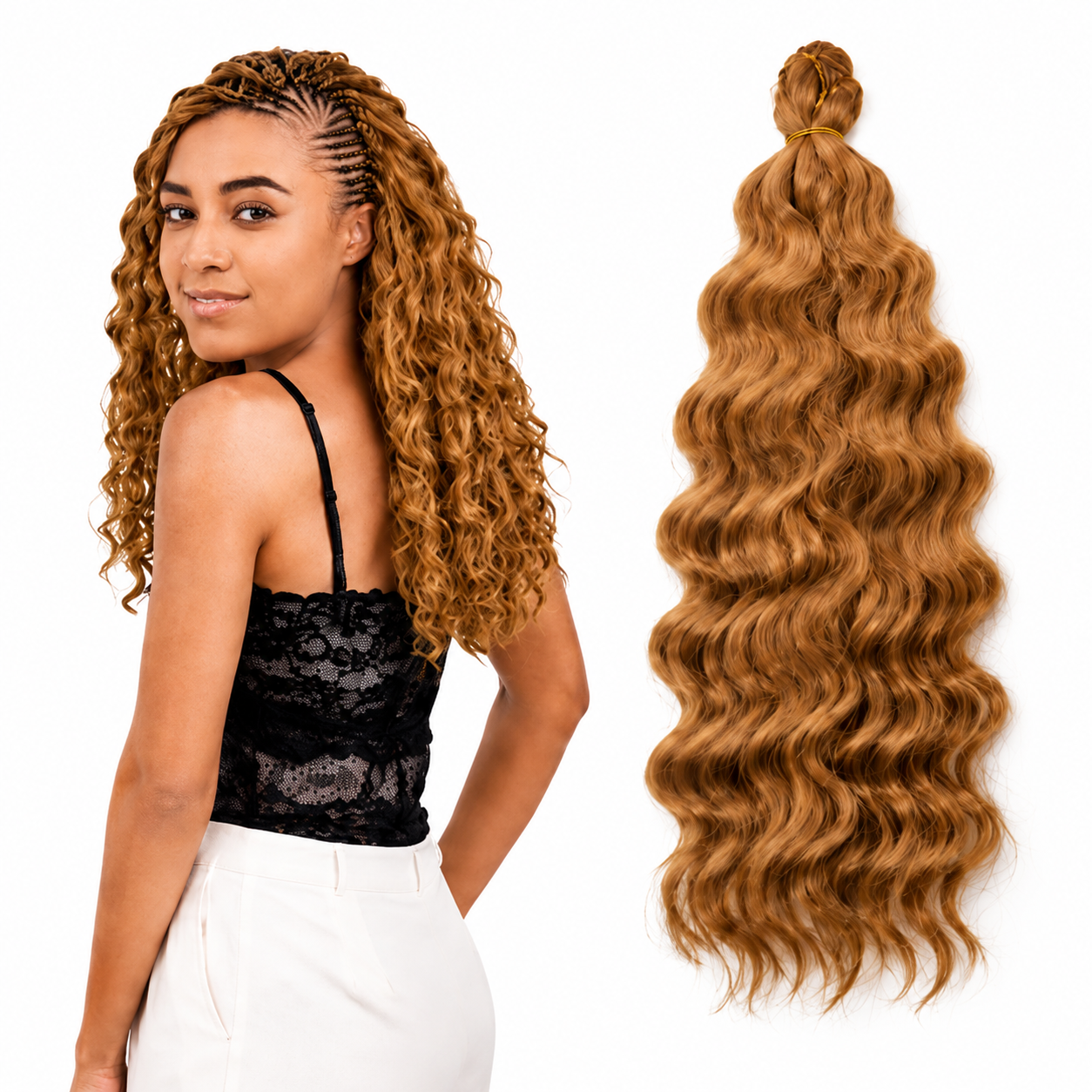 Kuknus Synthetic Carribean Bulk Braids 20"