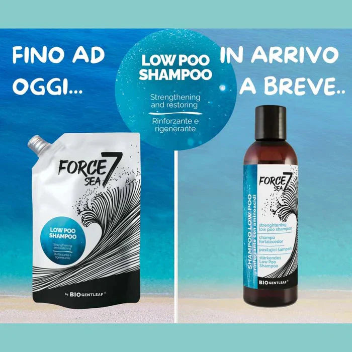 Bio Gentleaf Force 7 Sea Strengthening Low-Poo Shampoo 200ml-Strengthening Shampoo-Beauty and hair supply