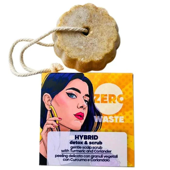 Bio Gentleaf Zero Wasted Hybrid Detox & Scrub Shampoo Bar 60gr-Detox Shampoo-Beauty and hair supply