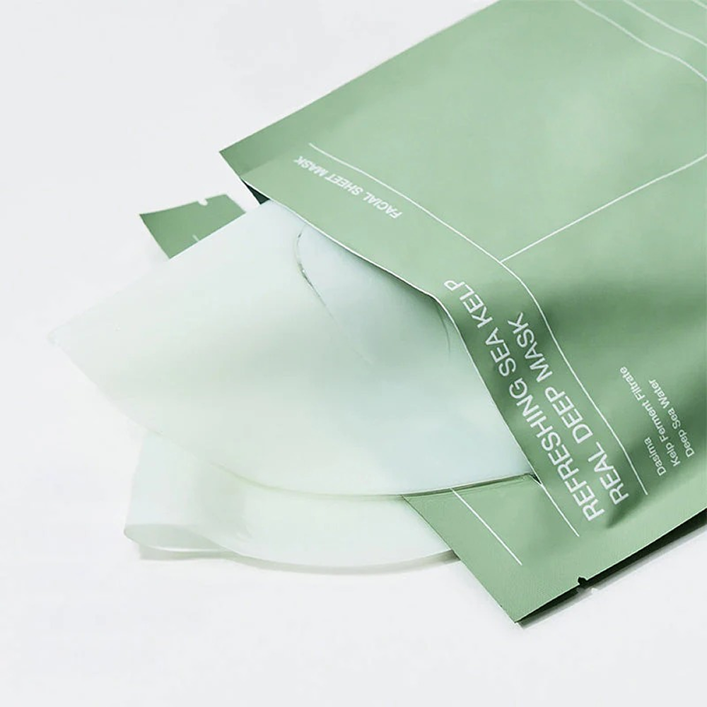 Biodance Refreshing Sea Kelp Real Deep Mask 1 Box 34g X 4 Pieces-Sheet Mask-Beauty and hair supply