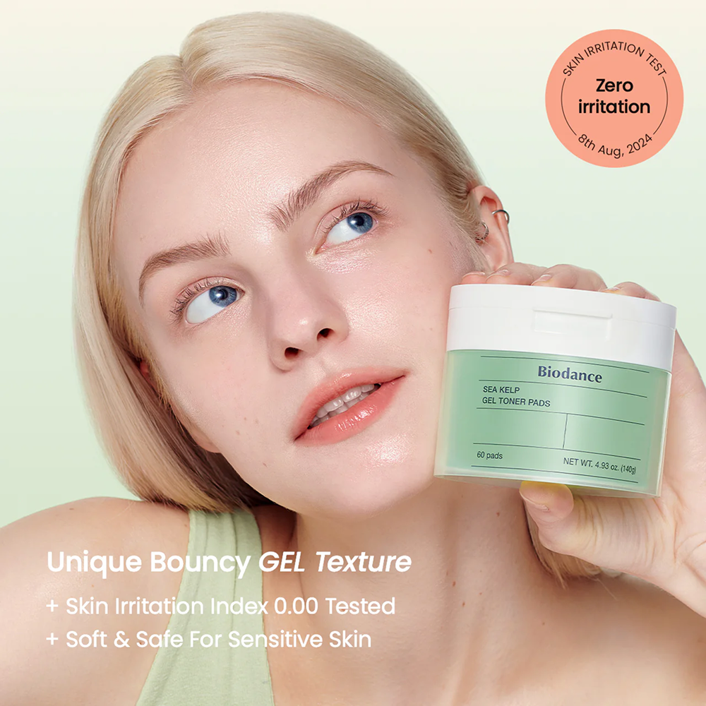 Biodance Sea Kelp Gel Toner Pad 60Pads-Toner Pad-Beauty and hair supply
