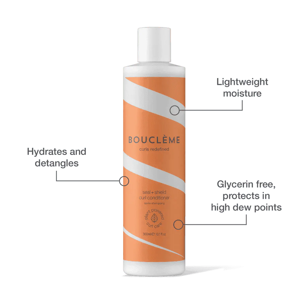 Bouclème Curls Redefined Seal+ Shield Curl Conditioner 300ml-Anti-Frizz Conditioner-Beauty and hair supply