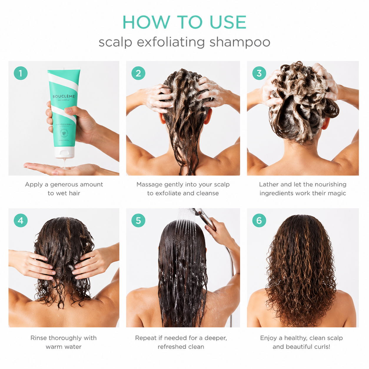 Bouclème - Scalp Purifying & Polishing Wash 250ml-Clarifying Shampoo-Beauty and hair supply