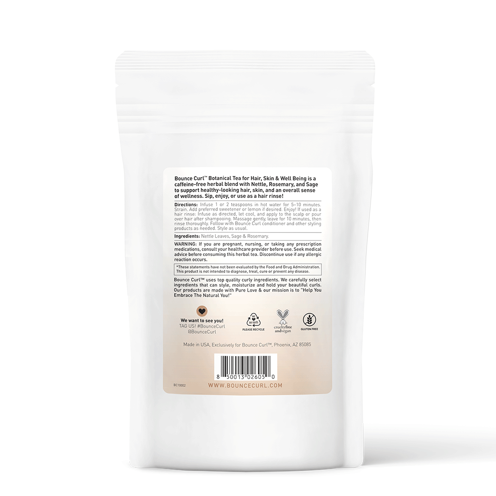 Bounce Curl Botanical Tea for Hair, Skin & Well Being-Herbal Hair Treatment-Beauty and hair supply