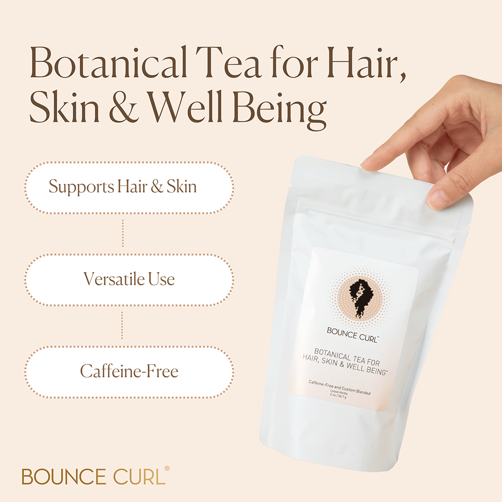 Bounce Curl Botanical Tea for Hair, Skin & Well Being-Herbal Hair Treatment-Beauty and hair supply