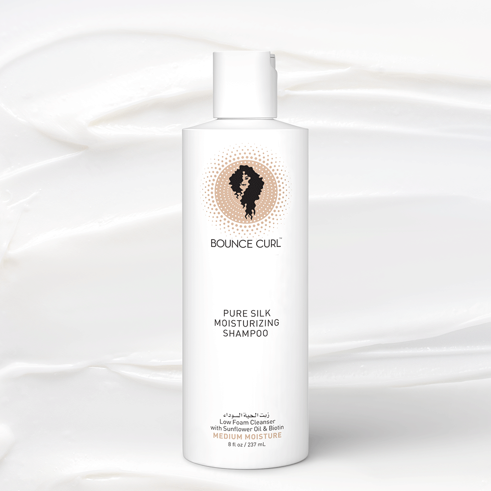 Bounce Curl Pure Silk Moisturizing Shampoo 238ml-Moisturizing Shampoo-Beauty and hair supply