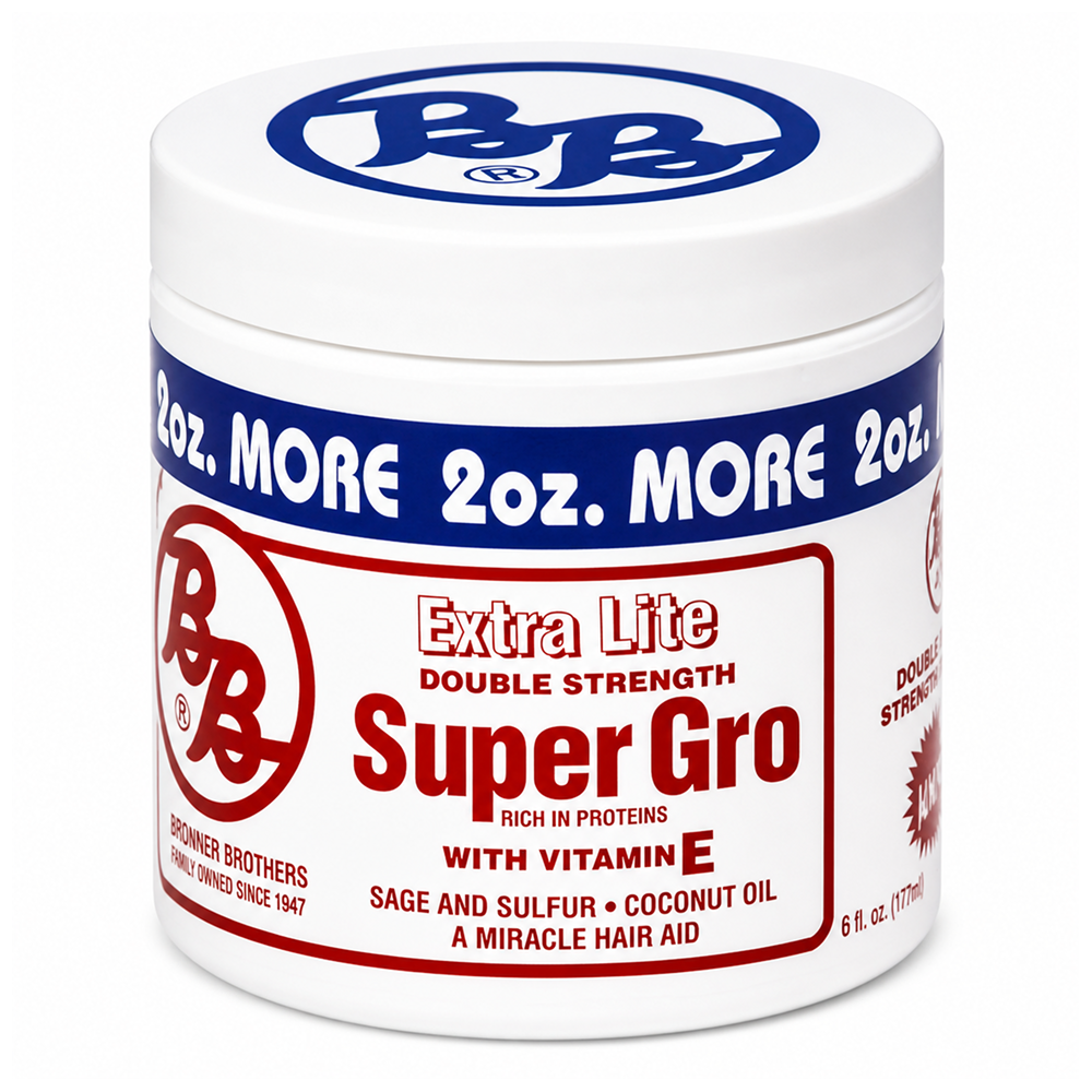 Bronner Brothers Super Gro Lite 6oz-All-Beauty and hair supply