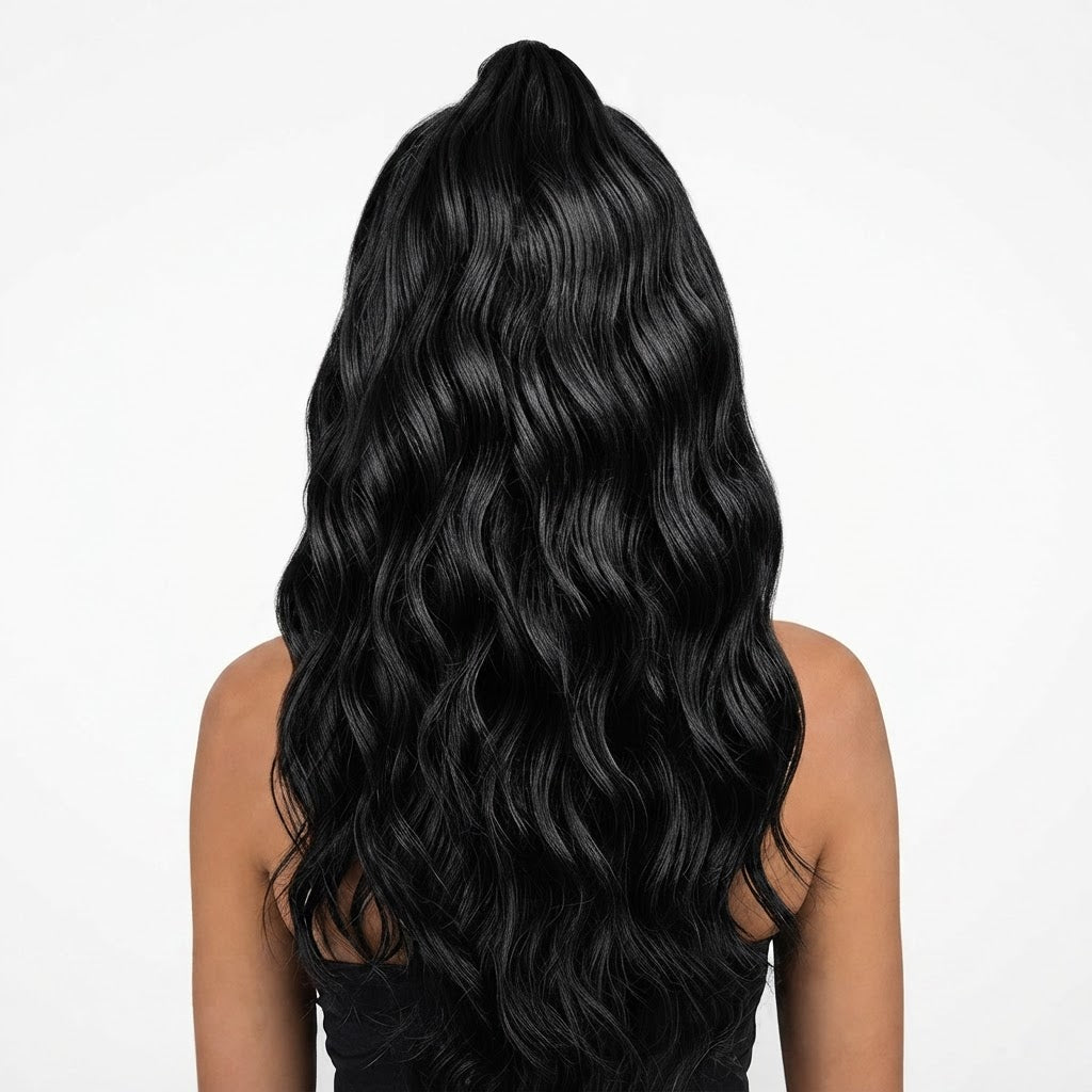 Station Style Lace Somara Super Volume Lace wig With Natural Baby Hair Line