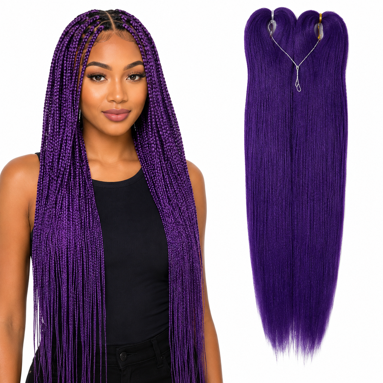 Kuknus Braids 2x Value Pack Pre-Stretched 26"