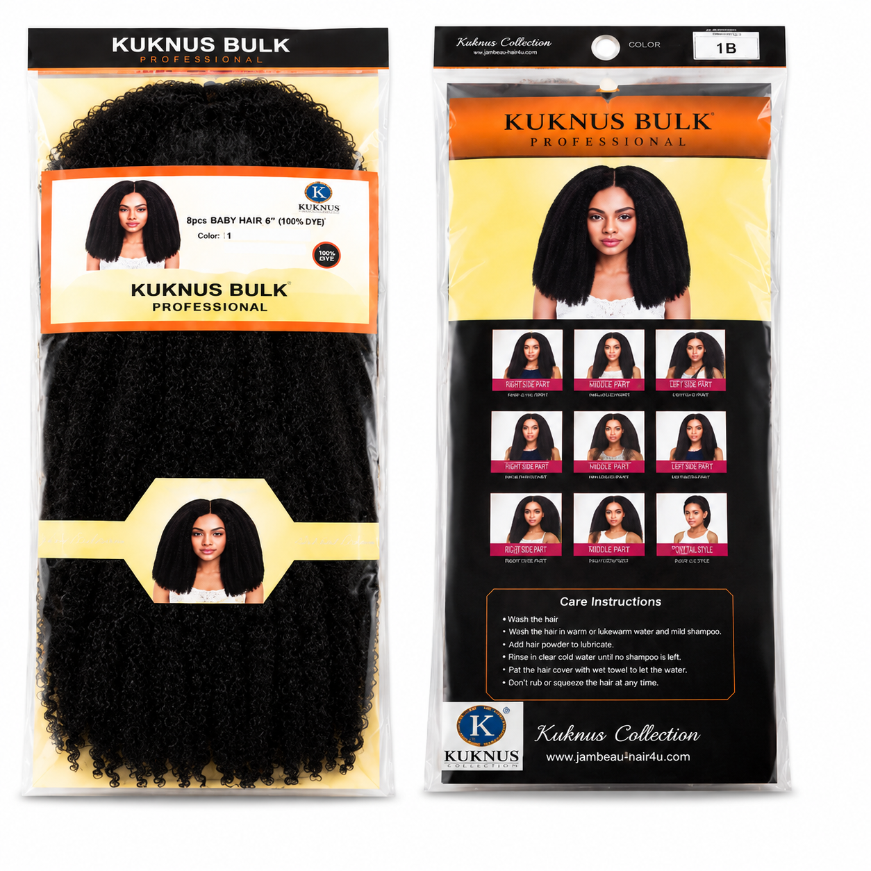 Kuknus Style Baby Marley Braid Bulk Synthetic Hair 14