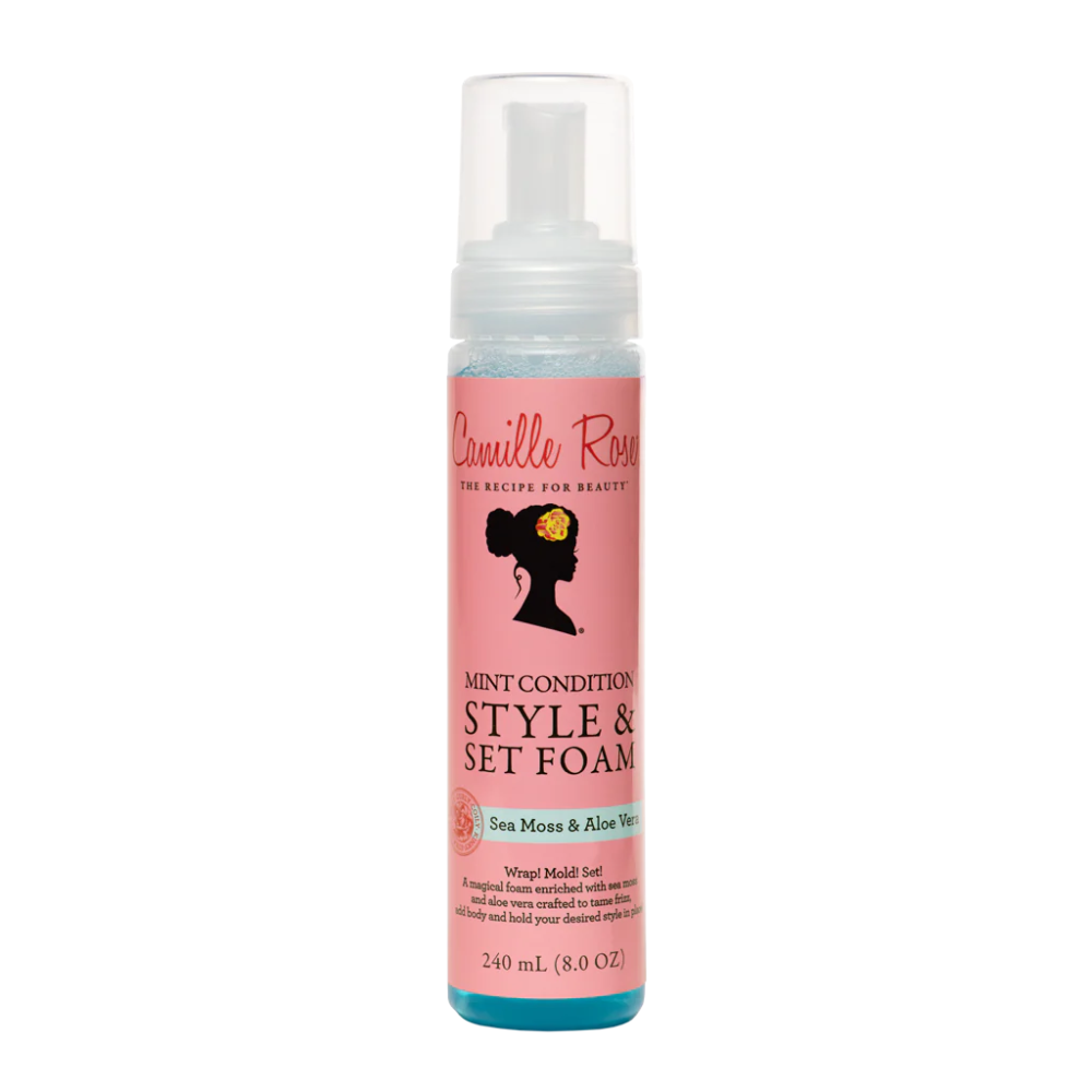 Camille Rose Mint Conditioning Foam 240ml-Styling Foam-Beauty and hair supply