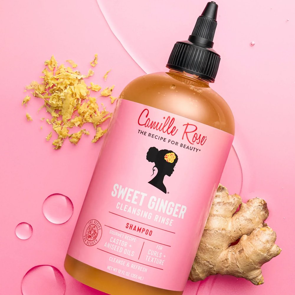 Camille Rose Sweet Ginger Cleansing Rinse 355ml-Gentle Shampoo-Beauty and hair supply