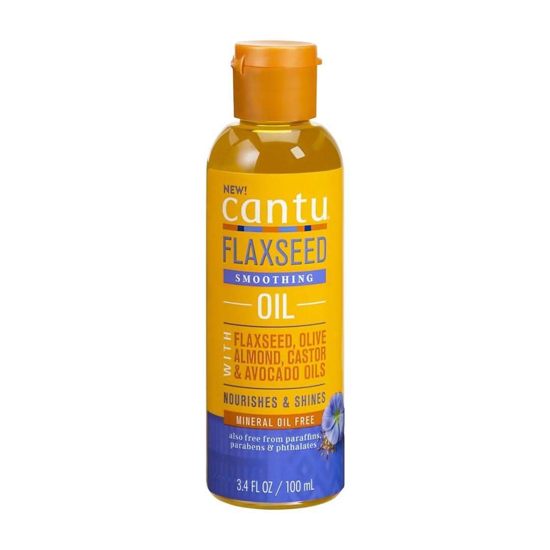 Cantu Flaxseed Smoothing Oil 100ml-Hair Oil-Beauty and hair supply