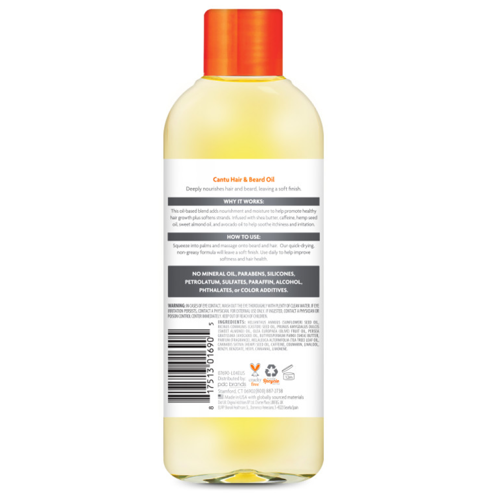 Cantu Men´s Beard Oil 100ml-Beard Oil-Beauty and hair supply