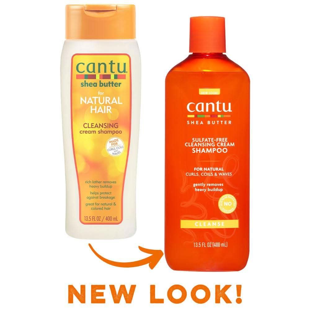 Cantu Shea Butter for Natural Hair Cleansing Cream Shampoo-Clarifying Shampoo-Beauty and hair supply