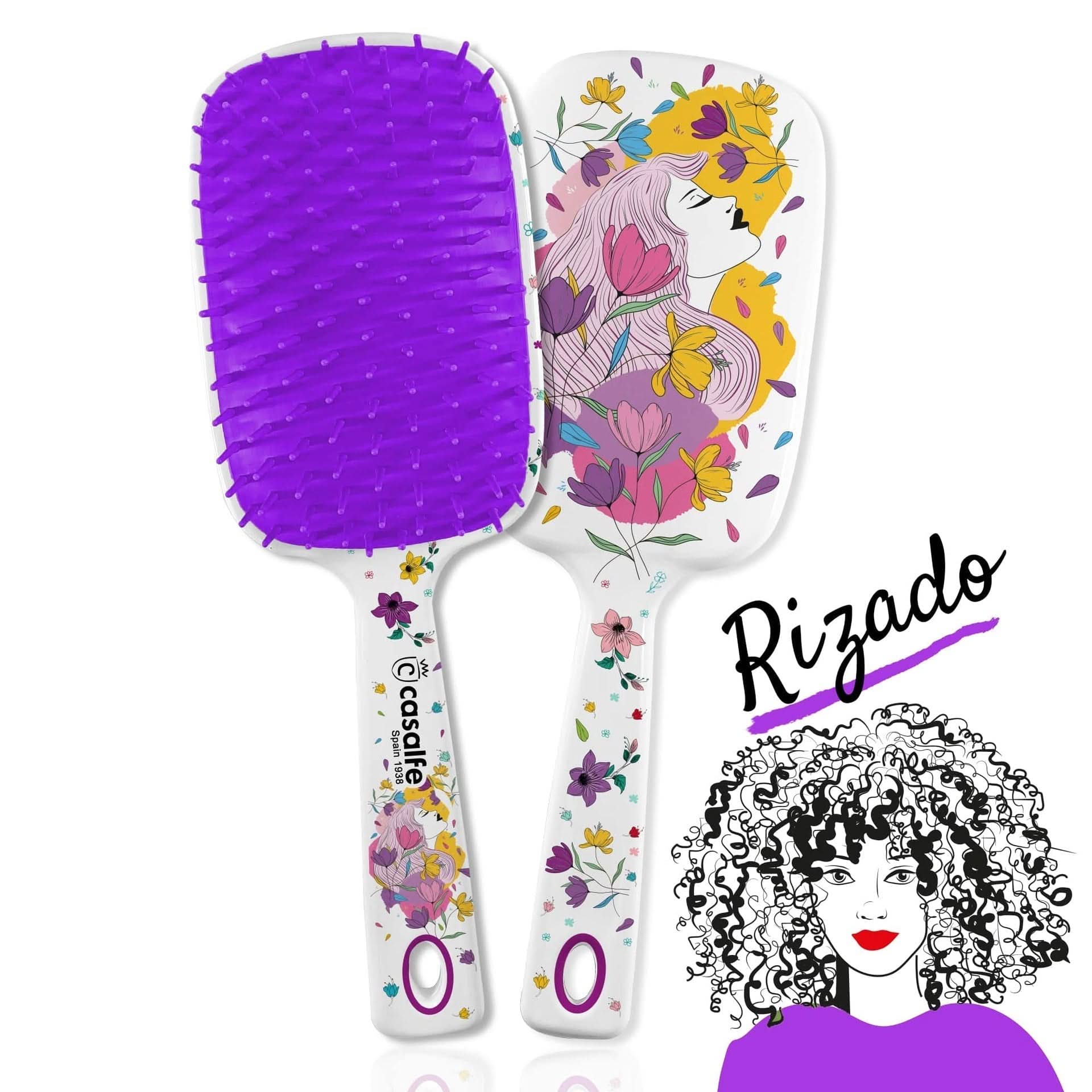 Casalfe Ella XL Brush detangles without pulling curly and/or unruly hair-Detangling Brush-Beauty and hair supply