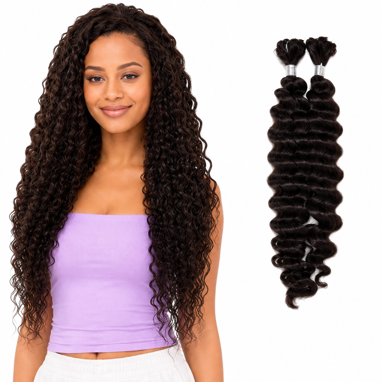 Kuknus Peruvian Remi Boho Deep Twist Bulk 22"