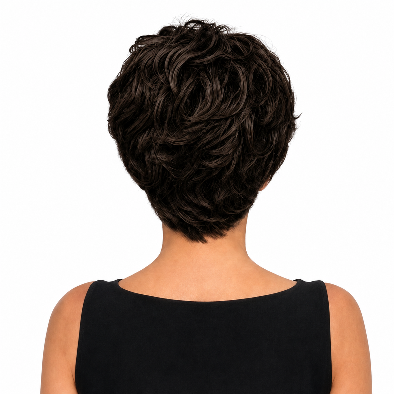 Kuknus Javeeria - Premium Synthetic Short Curly wig