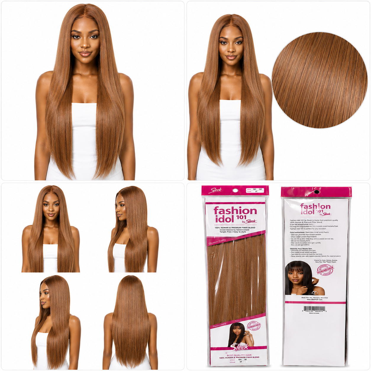 Sleek Fashion Idol 101 Weave Hair Extensions 20