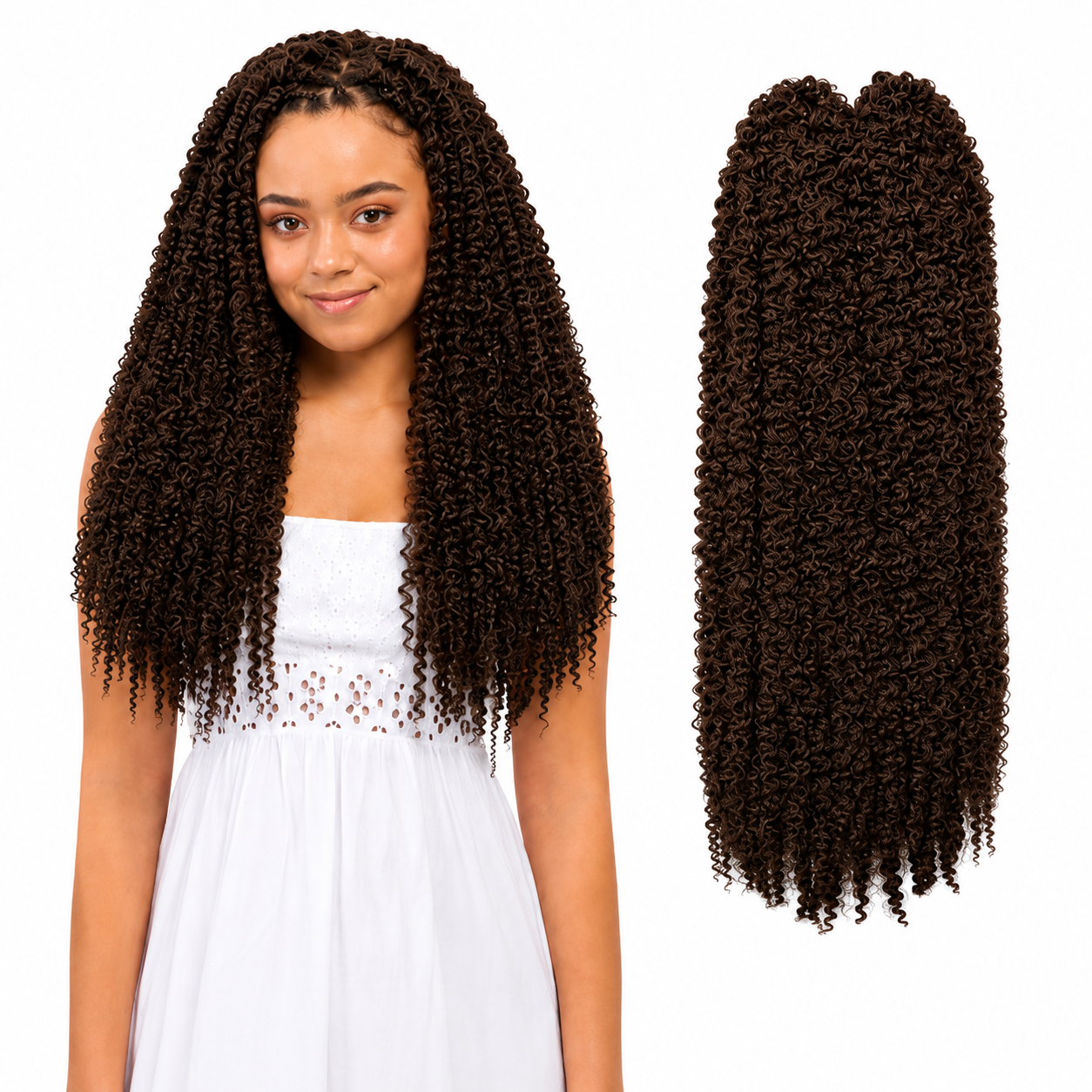 Kuknus Marley Synthetic Bulk Braids 20"