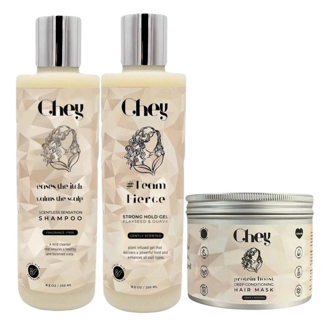 Chey Haircare Balanced Routine Trio.-Hair Care Kit-Beauty and hair supply