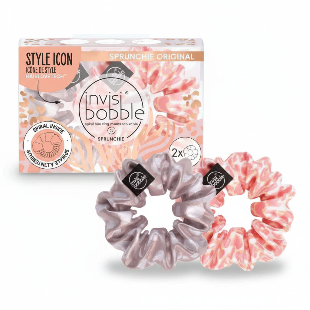 Coletero Sprunchie Duo Invisibobble-Hair Ties-Beauty and hair supply