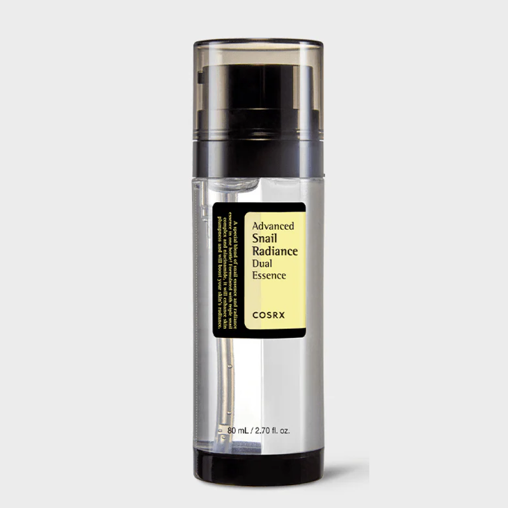 Cosrx Advanced Snail Radiance Dual Essence 80ml-Niacinamide Serum-Beauty and hair supply