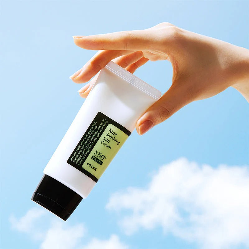 Cosrx Aloe Soothing Sun Cream Spf50 Pa 50ml-Sunscreen-Beauty and hair supply
