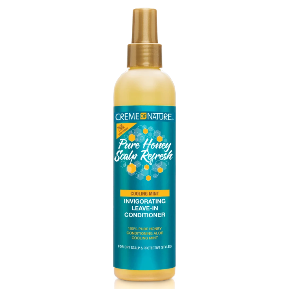 Creme of Nature Pure Honey Scalp Refresh Leave in 8oz-All-Beauty and hair supply