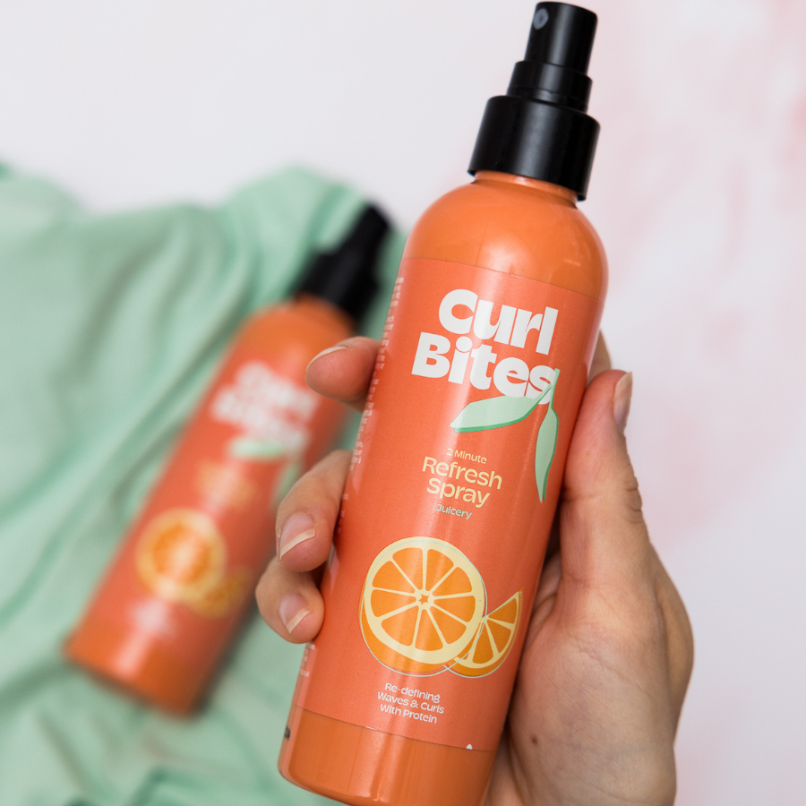 Curl Bites 2 Minutes Refresh Spray 200ml-Curl Refresher-Beauty and hair supply