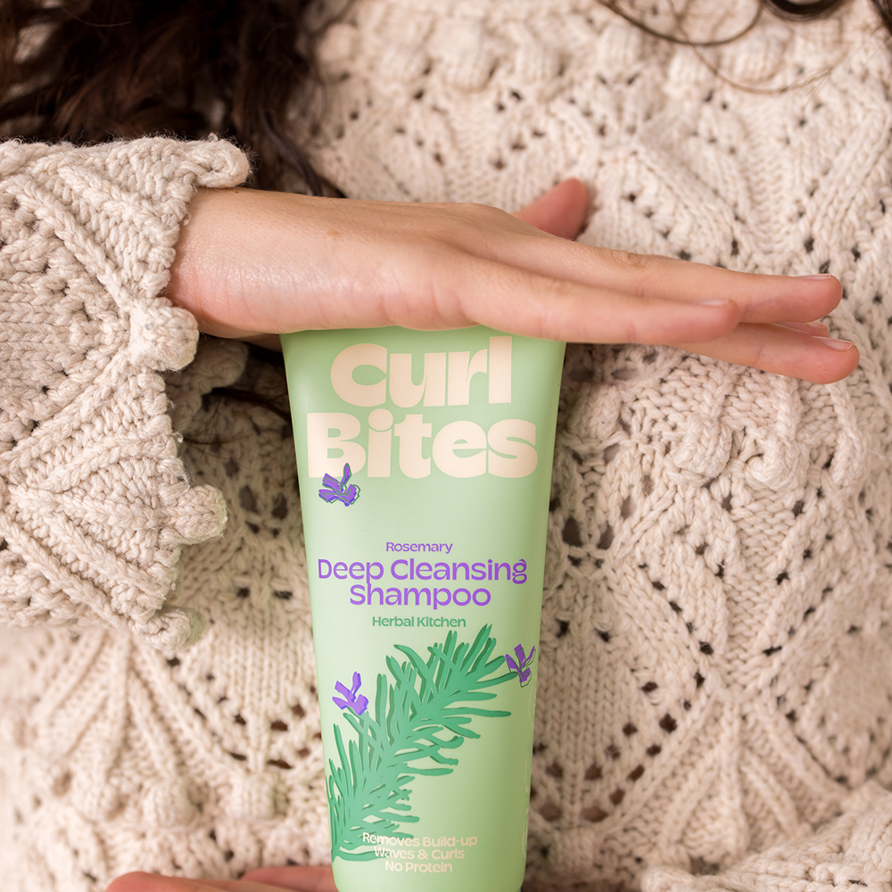 Curl Bites Rosemary Deep Cleansing Shampoo 200ml-Clarifying Shampoo-Beauty and hair supply
